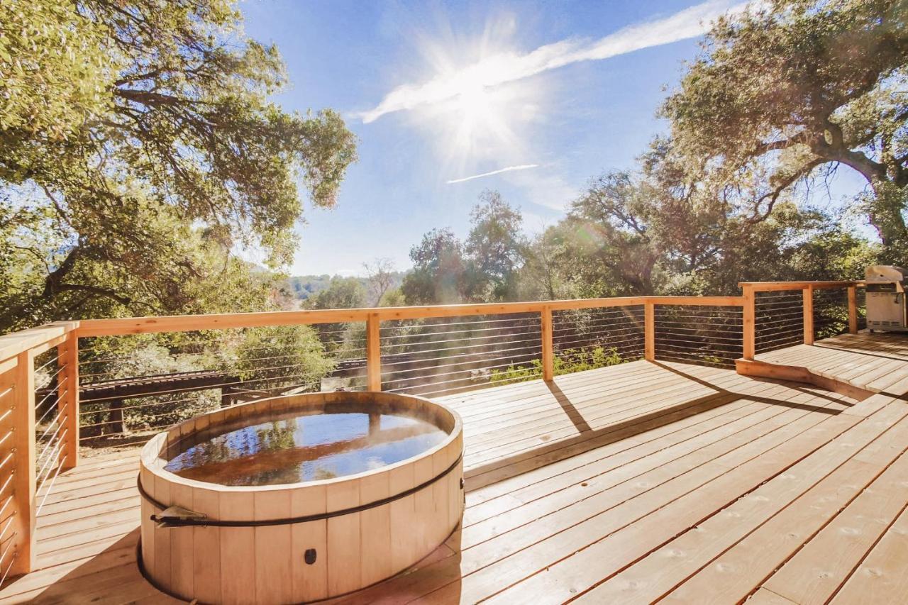 Hot Tub Disney Train Track In Julian Amazing Views Екстер'єр фото
